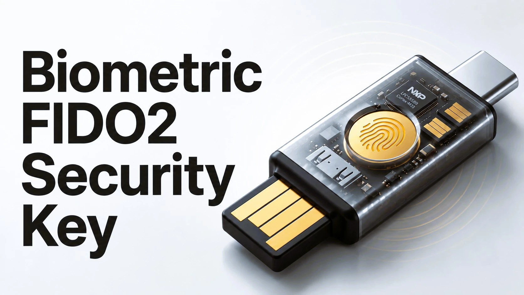 Security Key — product render.
